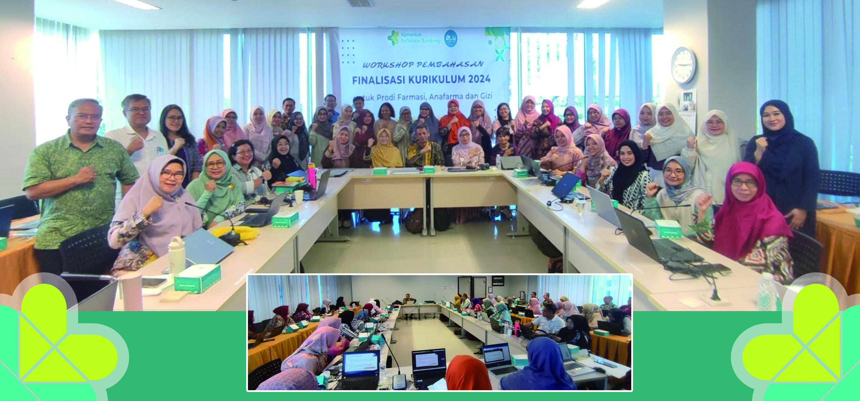 Asosiasi Politeknik Kesehatan Kemenkes Indonesia (APKESI) menyelenggarakan workshop Pembahasan Kurikulum 2024 di Poltekkes Kemenkes Bandung